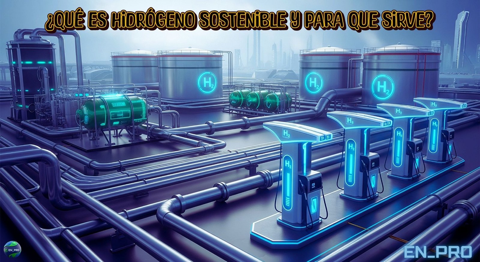¿QUÉ ES HIDRÓGENO SOSTENIBLE Y PARA QUE SIRVE?