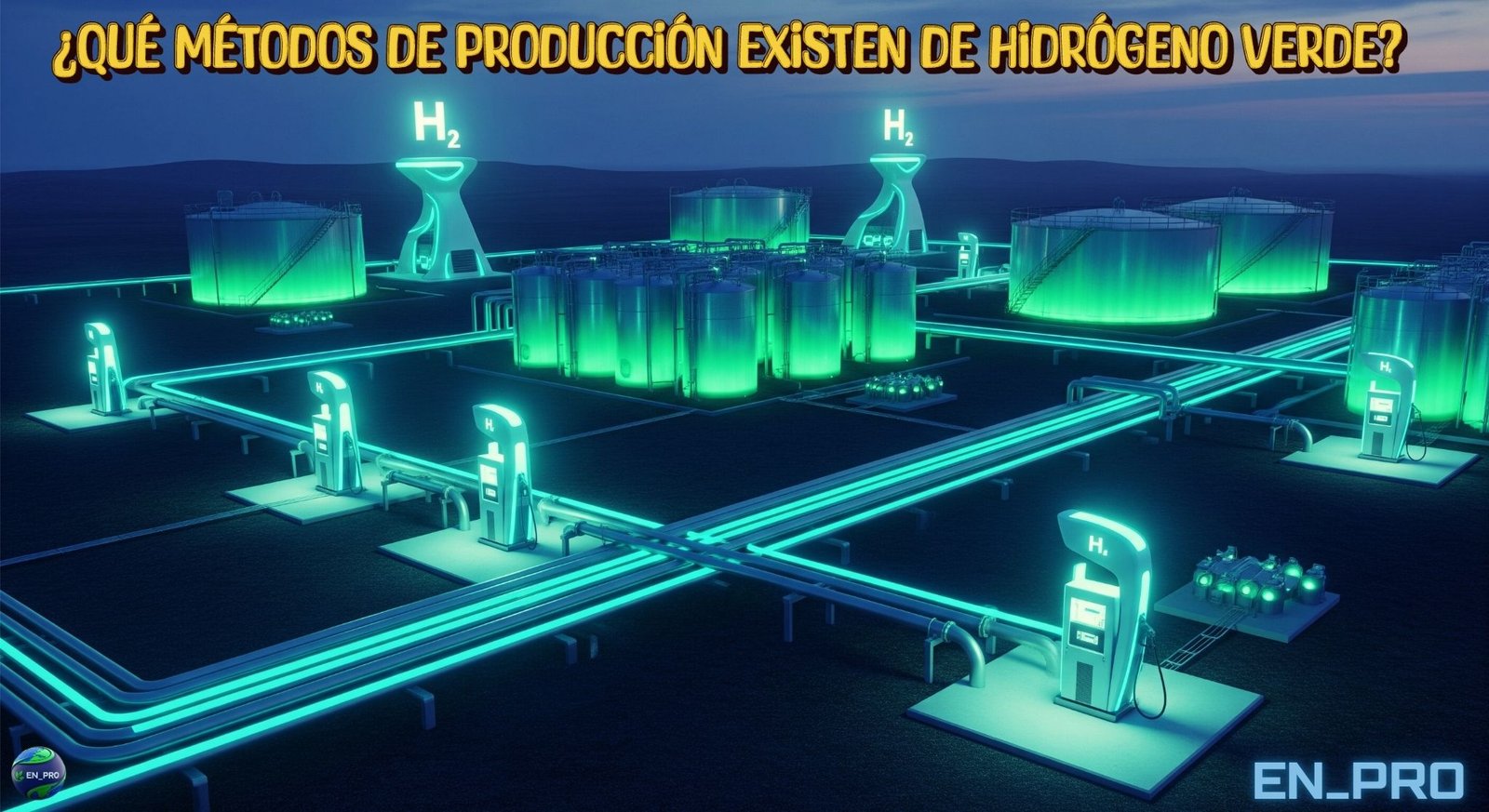 ¿QUÉ MÉTODOS DE PRODUCCIÓN EXISTEN DE HIDRÓGENO VERDE?