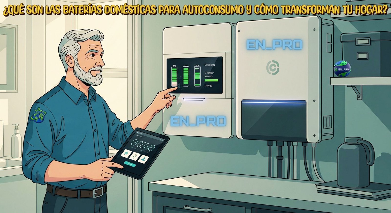 LAS BATERÍAS DOMÉSTICAS PARA AUTOCONSUMO Y CÓMO VAN A TRANSFORMAR TU HOGAR