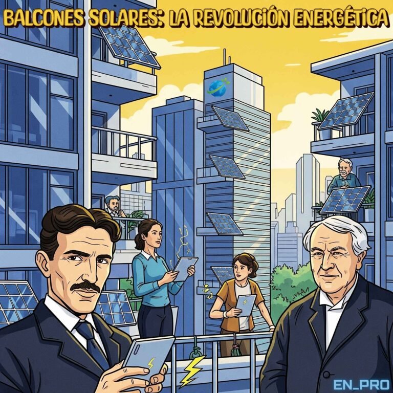 BALCONES SOLARES: LA REVOLUCIÓN ENERGÉTICA AL ALCANCE DE TU MANO, EN TU CASA
