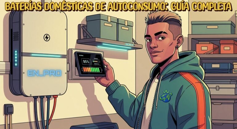 BATERÍAS DOMÉSTICAS DE AUTOCONSUMO: LA GUÍA MÁS COMPLETA