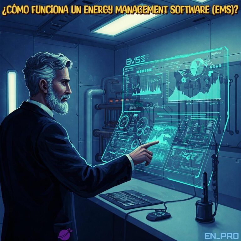 ¿CÓMO FUNCIONA UN ENERGY MANAGEMENT SOFTWARE (EMS)?