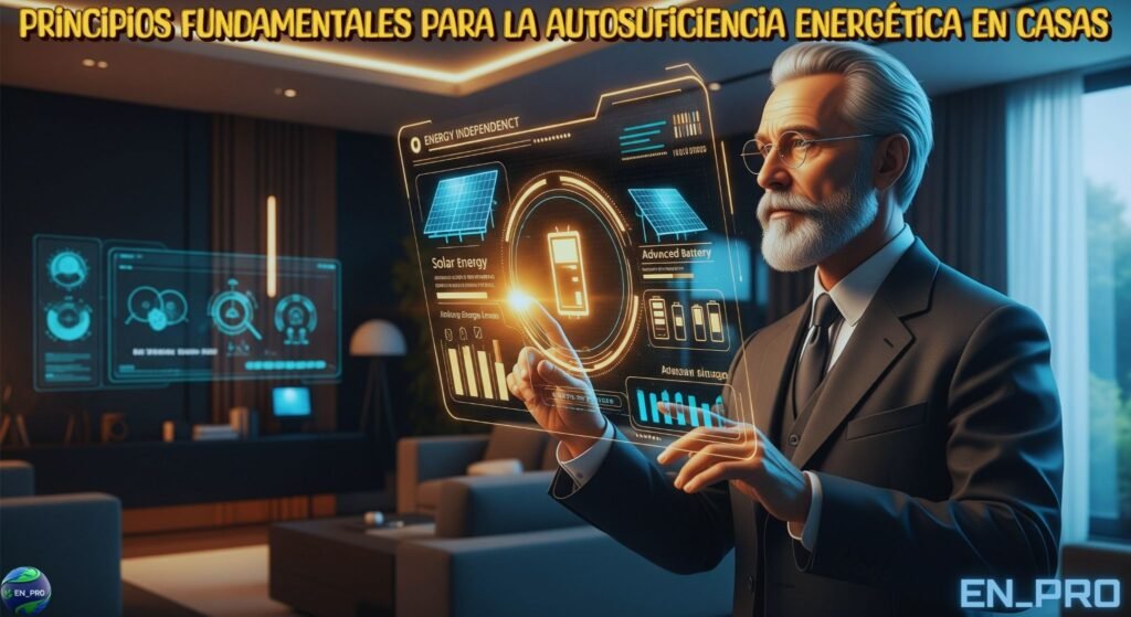 CONOCE LOS PRINCIPIOS FUNDAMENTALES PARA TENER AUTOSUFICIENCIA ENERGÉTICA EN CASA O RESIDENCIA