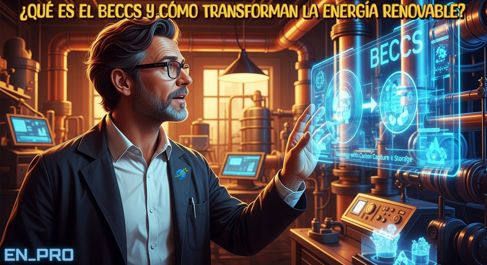 ¿QUÉ ES EL BECCS Y CÓMO TRANSFORMAN LA ENERGÍA RENOVABLE?