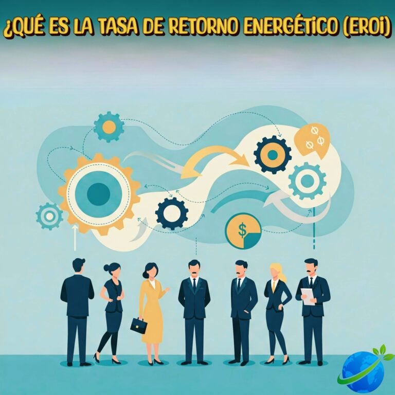 ¿QUÉ ES LA TASA DE RETORNO ENERGÉTICO (EROI)?