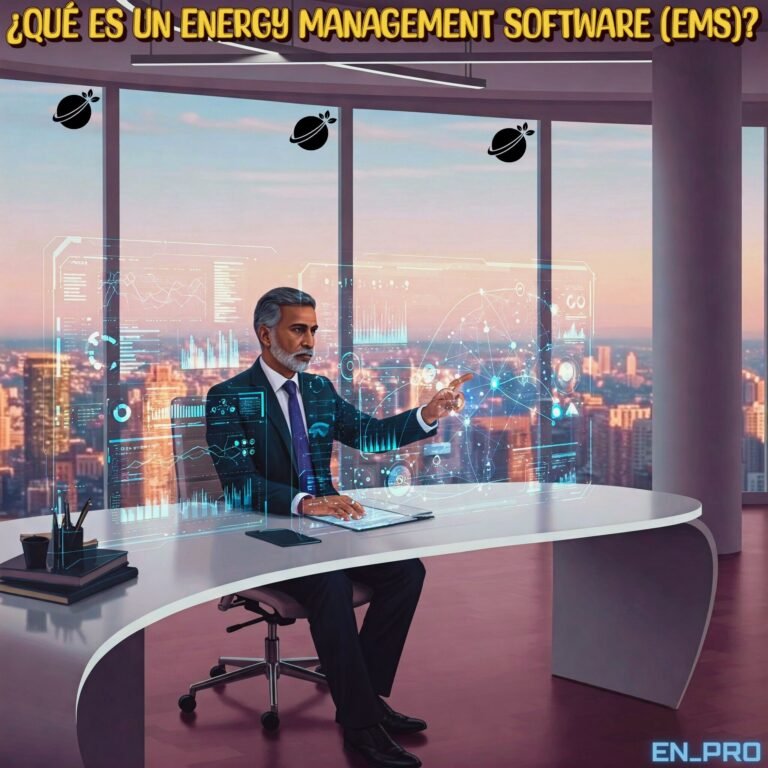 ¿QUÉ ES UN ENERGY MANAGEMENT SOFTWARE (EMS)?