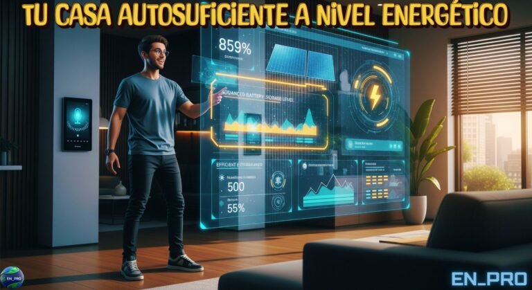 TU CASA COMPLETAMENTE AUTOSUFICIENTE A NIVEL ENERGÉTICO