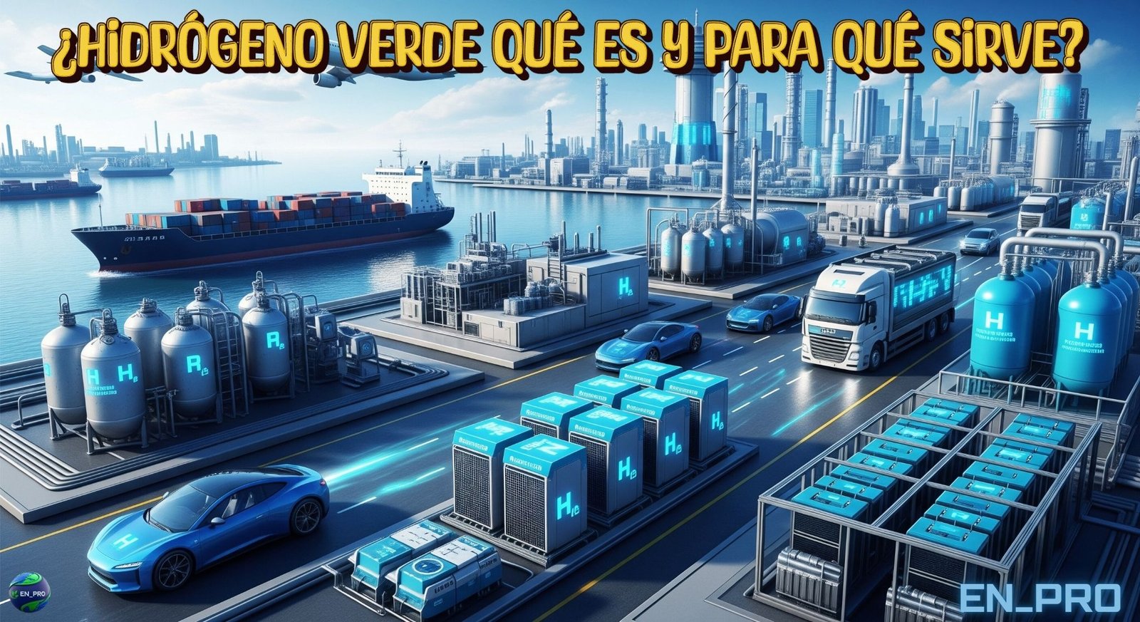 ¿HIDRÓGENO VERDE QUÉ ES Y PARA QUÉ SIRVE?