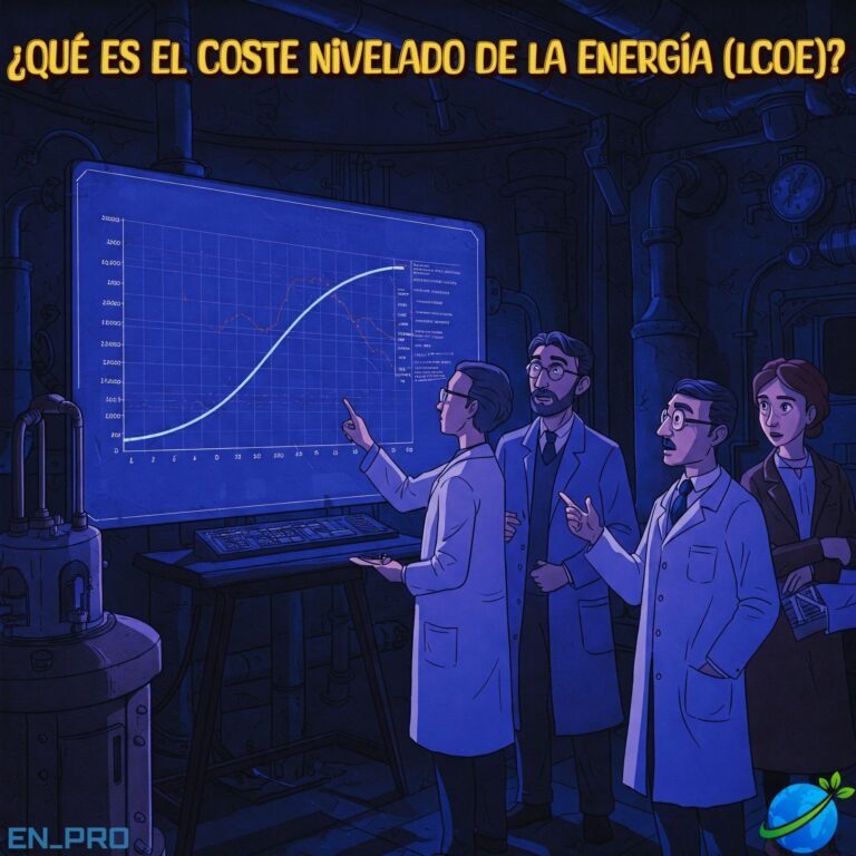 ¿QUÉ ES EL COSTE NIVELADO DE LA ENERGÍA (LCOE)?