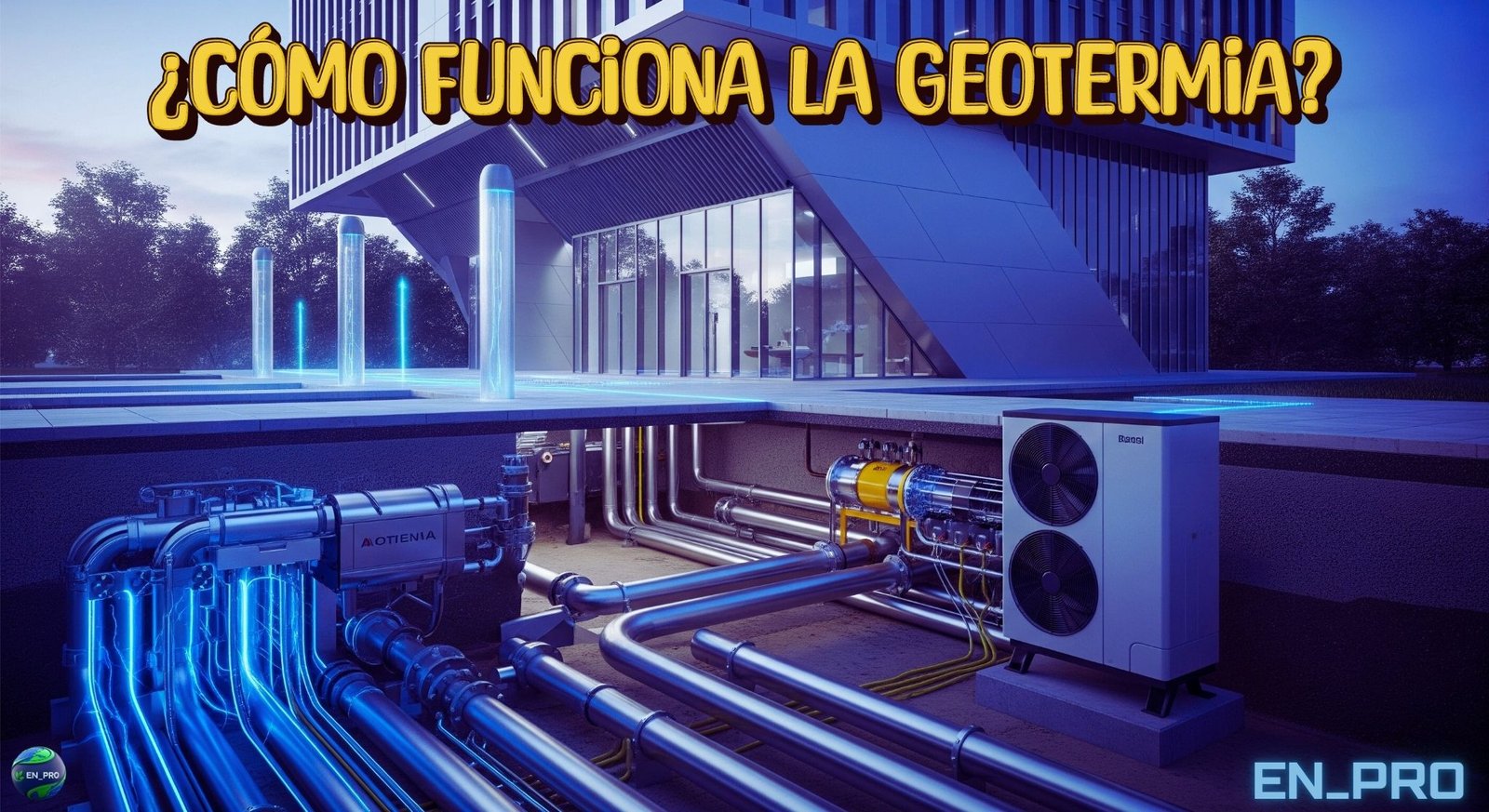 ¿CÓMO FUNCIONA LA GEOTERMIA?