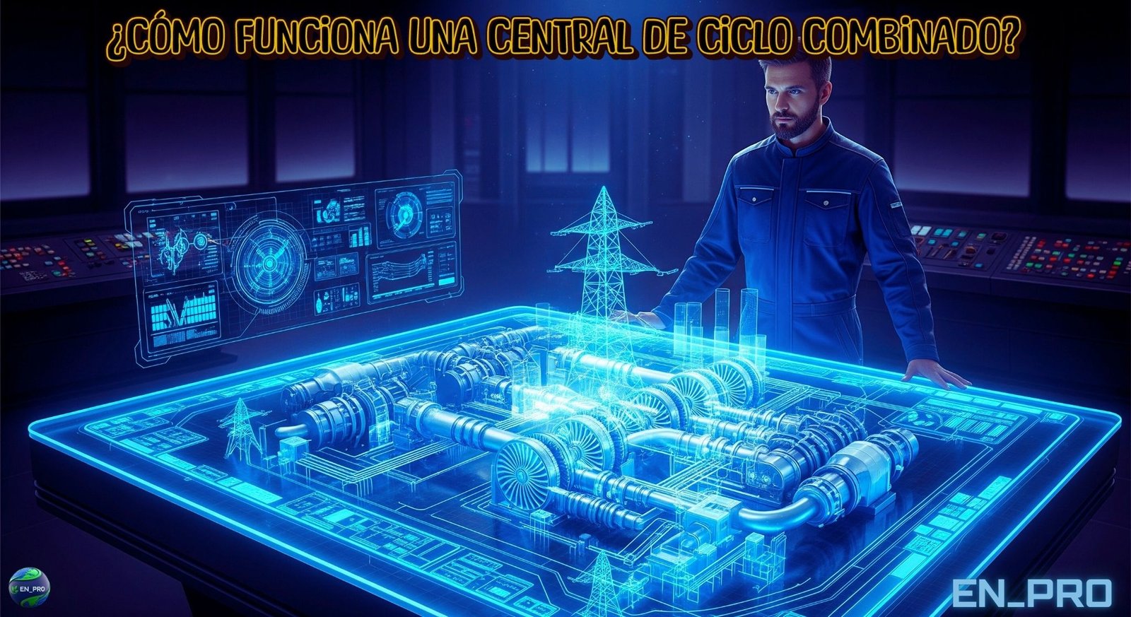 ¿CÓMO FUNCIONA UNA CENTRAL DE CICLO COMBINADO?