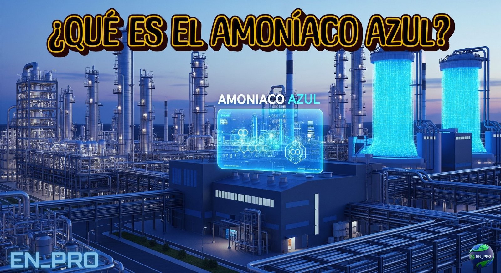¿QUÉ ES EL AMONÍACO AZUL?