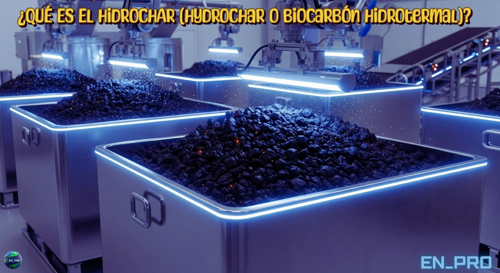 ¿QUÉ ES EL HIDROCHAR (Hydrochar o Biocarbón Hidrotermal)?