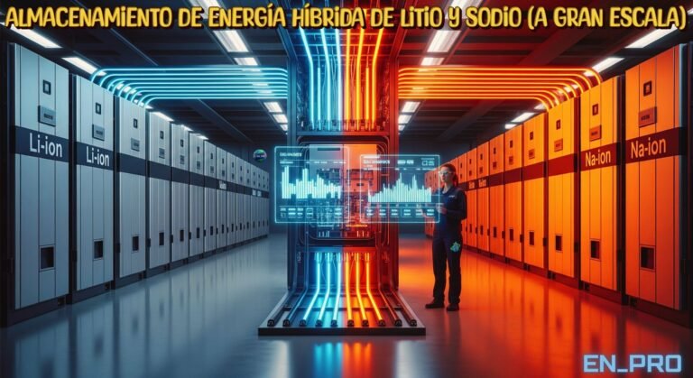 ALMACENAMIENTO DE ENERGÍA HÍBRIDA DE LITIO Y SODIO A GRAN ESCALA