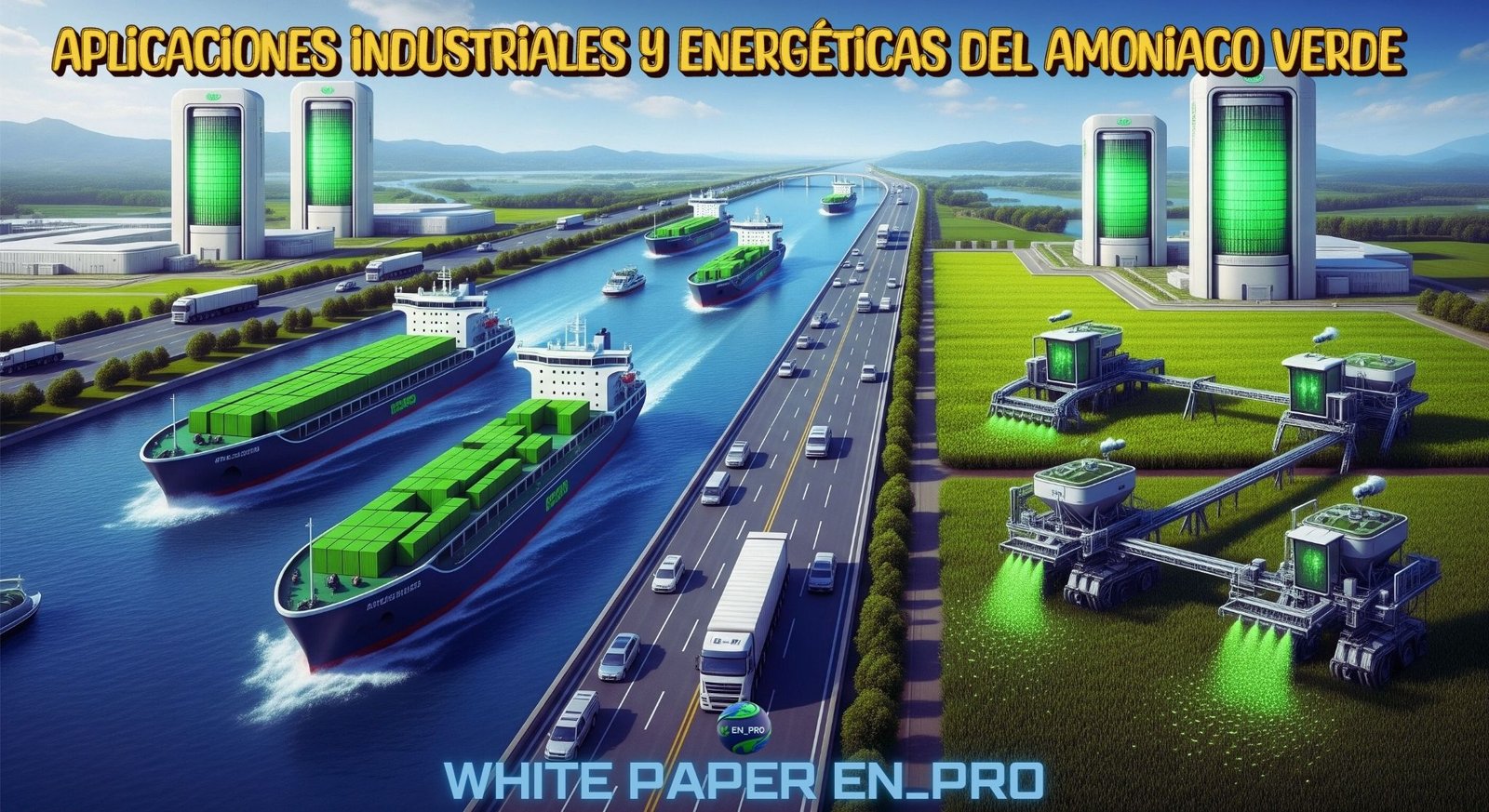 APLICACIONES INDUSTRIALES Y ENERGÉTICAS DEL AMONIACO VERDE