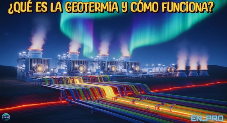 ¿QUÉ ES LA GEOTERMIA Y CÓMO FUNCIONA?